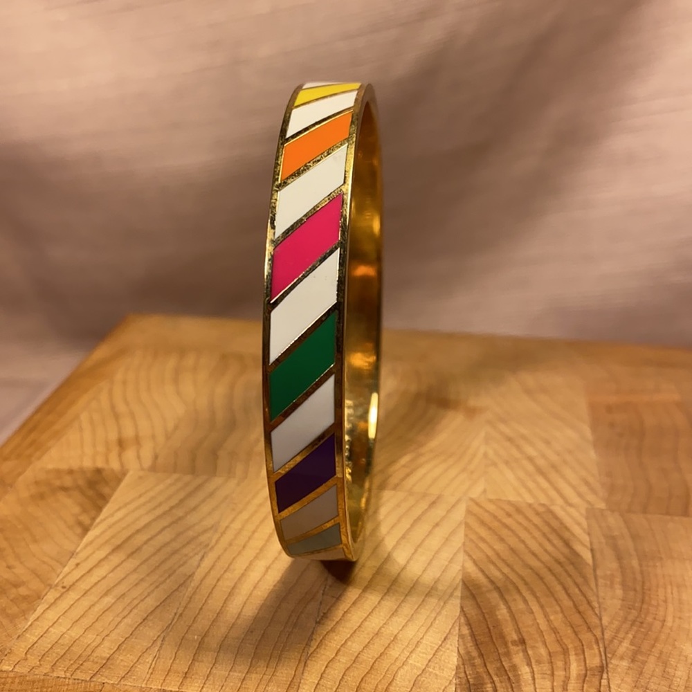 Kate Spade Flying Colors enameled bracelet rainbow - Picture 10 of 10